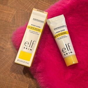3 for $15/e.l.f. Skin Whoa Glow Sun Protection + Primer in Sheer Peach Shimmer